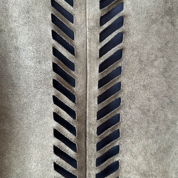 Blush Noir Faux Suede Dress Size M - Picture 3 of 15